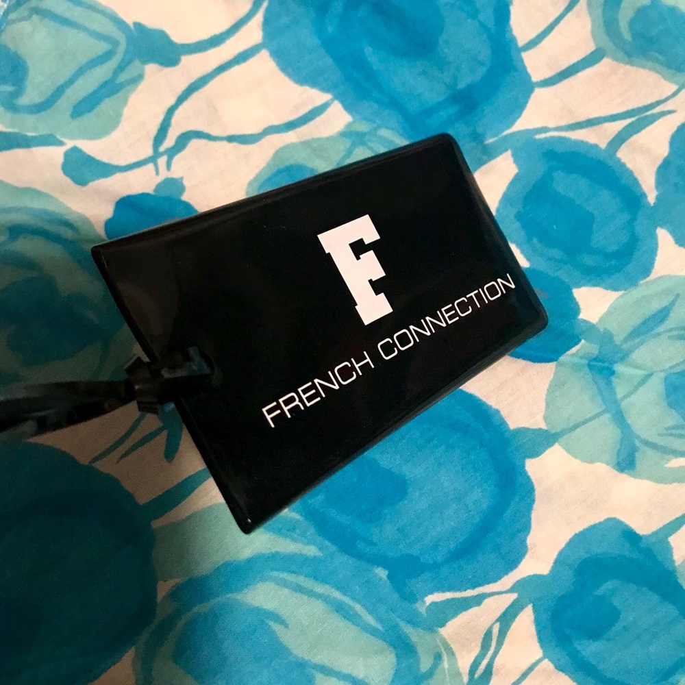 French Connection Luggage Tag
